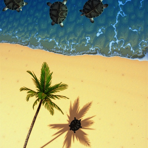 海滩潮声