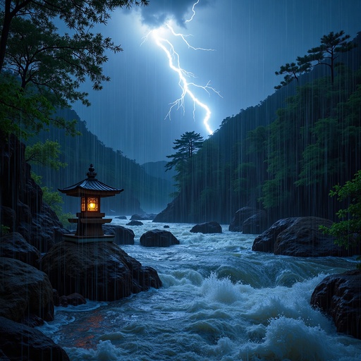 雷鸣暴雨